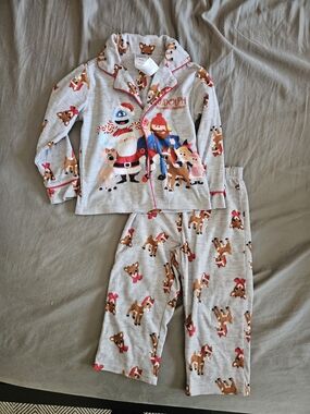 Rudolph Kids Pajama Set 4T